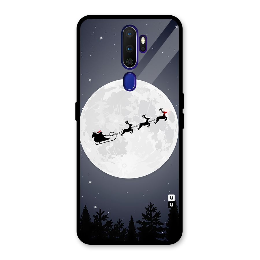 Christmas Nightsky Glass Back Case for Oppo A9 (2020)