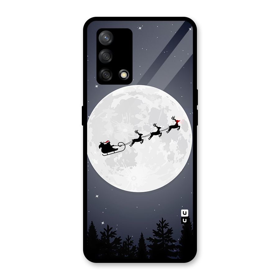 Christmas Nightsky Glass Back Case for Oppo F19