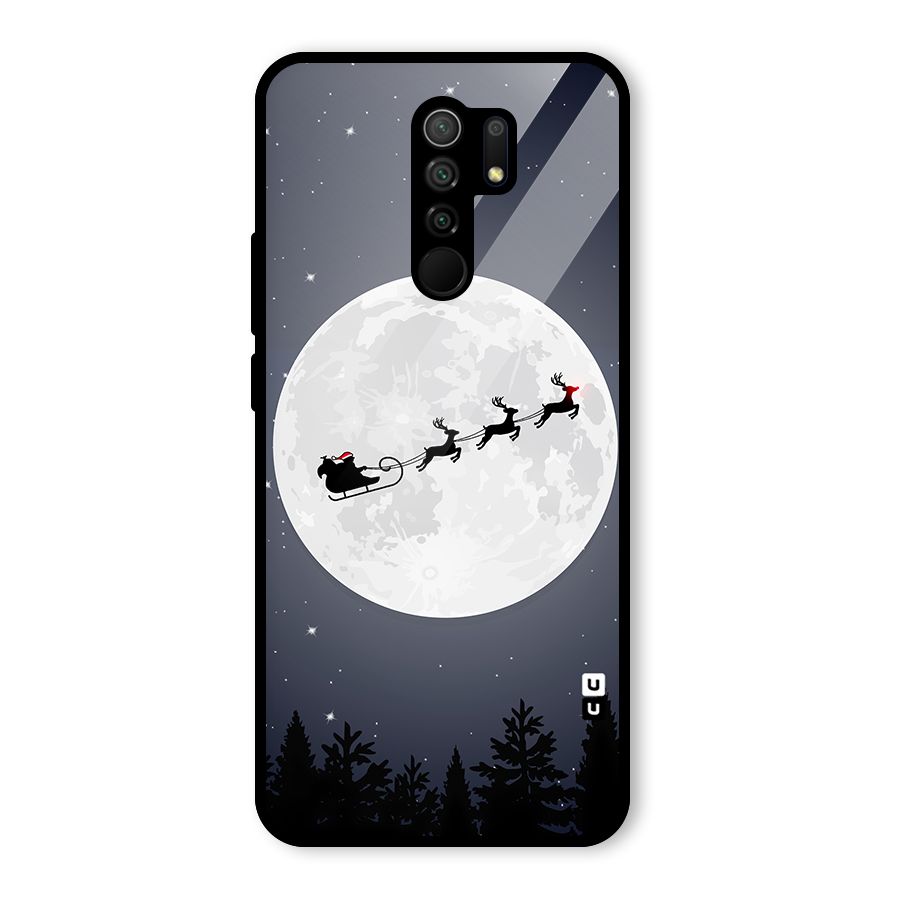 Christmas Nightsky Glass Back Case for Poco M2