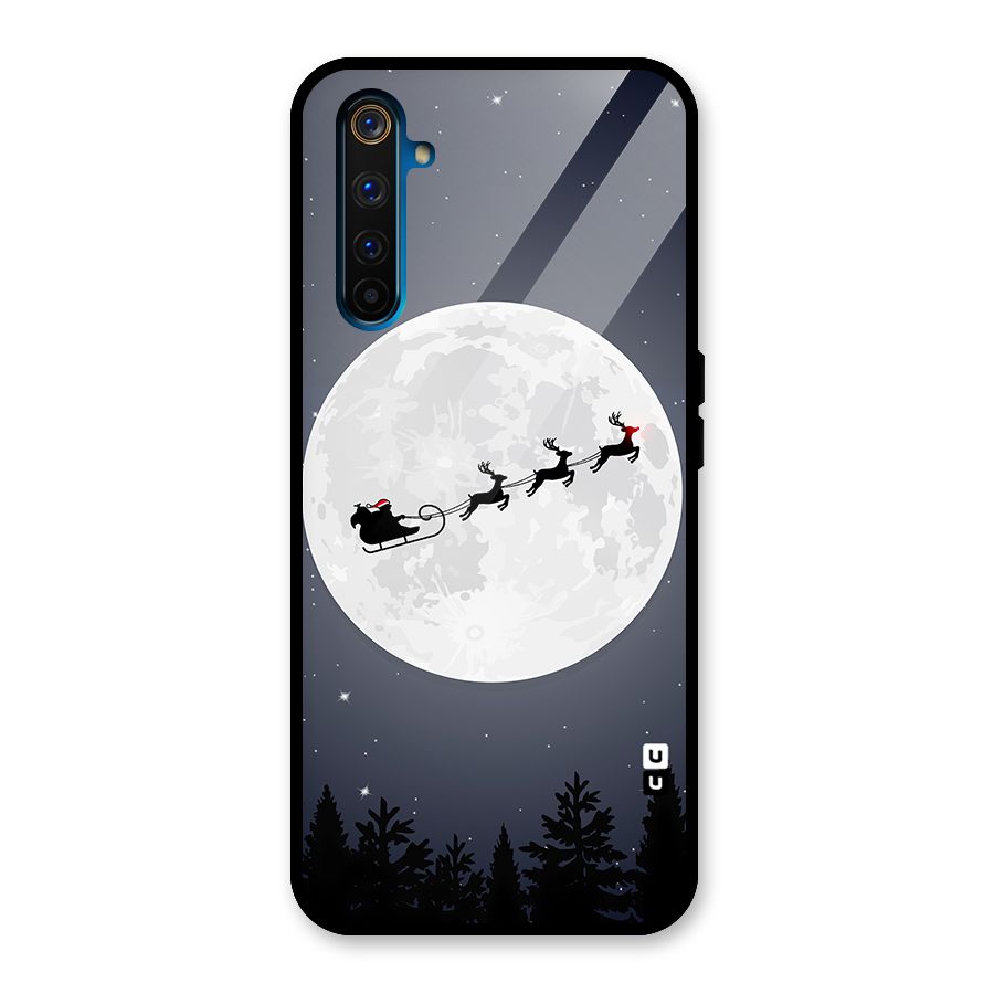 Christmas Nightsky Glass Back Case for Realme 6 Pro