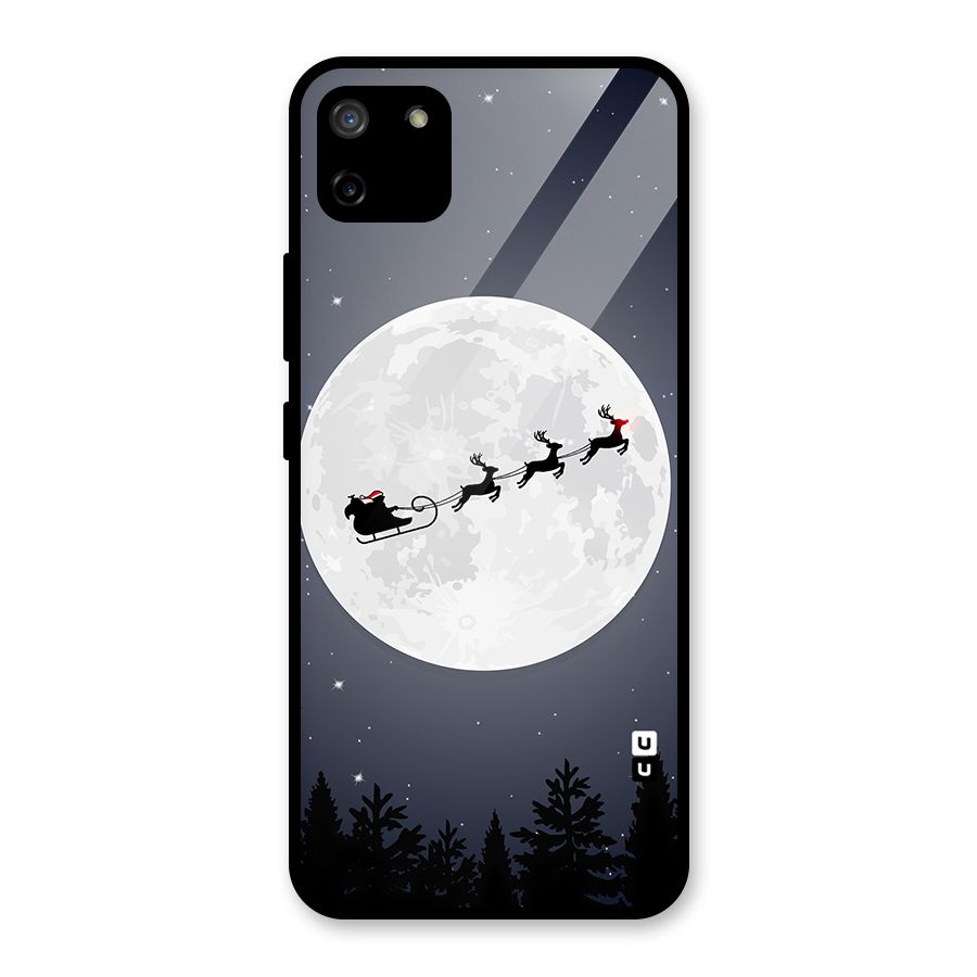 Christmas Nightsky Glass Back Case for Realme C11