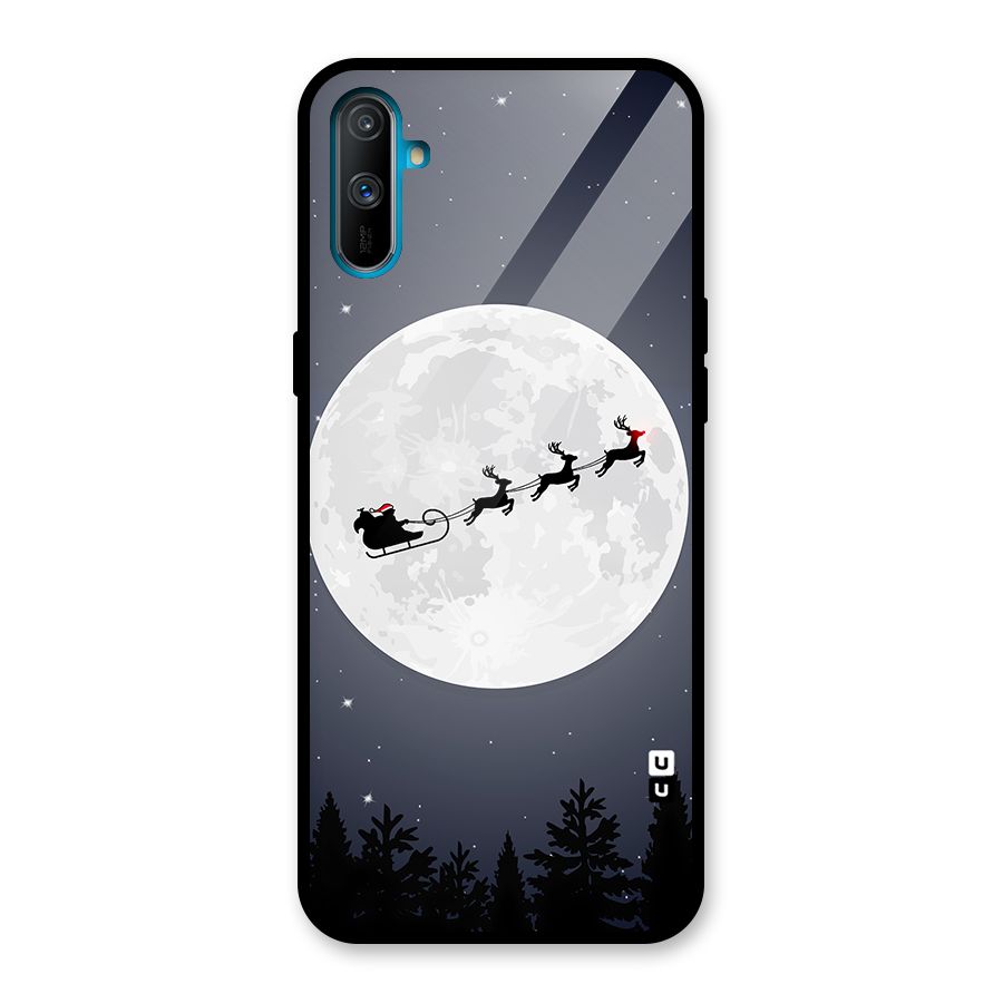 Christmas Nightsky Glass Back Case for Realme C3