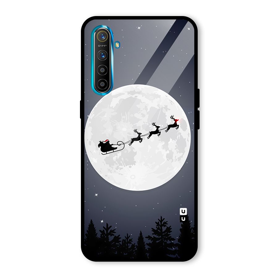 Christmas Nightsky Glass Back Case for Realme X2