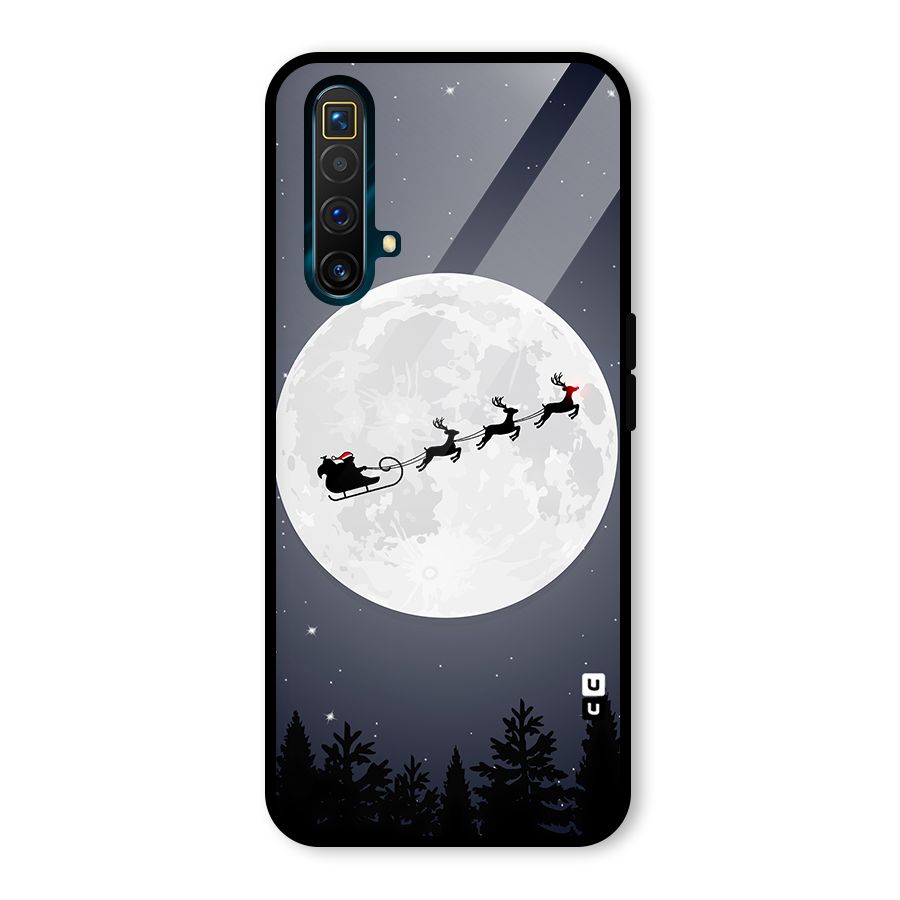 Christmas Nightsky Glass Back Case for Realme X3 SuperZoom
