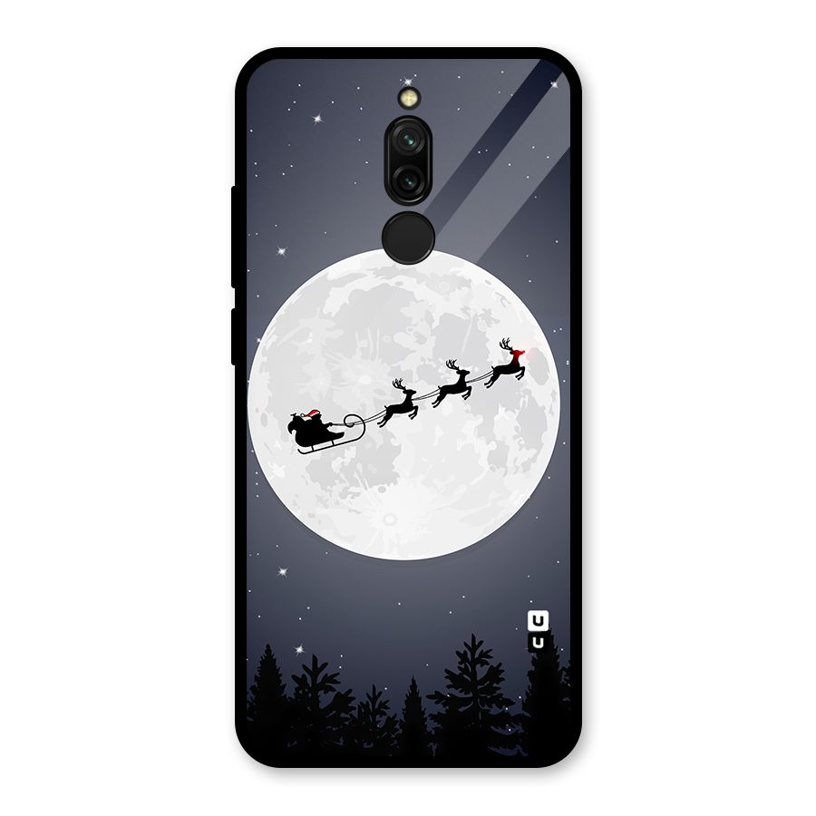 Christmas Nightsky Glass Back Case for Redmi 8