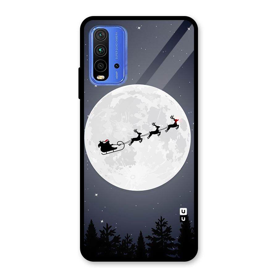 Christmas Nightsky Glass Back Case for Redmi 9 Power