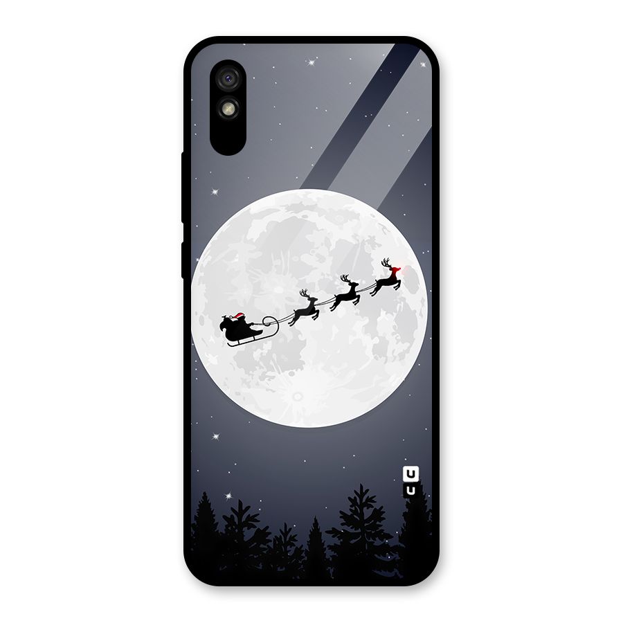 Christmas Nightsky Glass Back Case for Redmi 9i