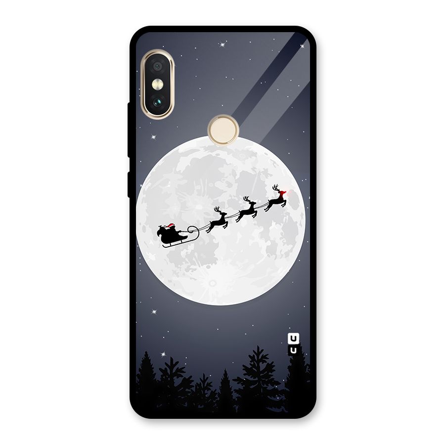Christmas Nightsky Glass Back Case for Redmi Note 5 Pro