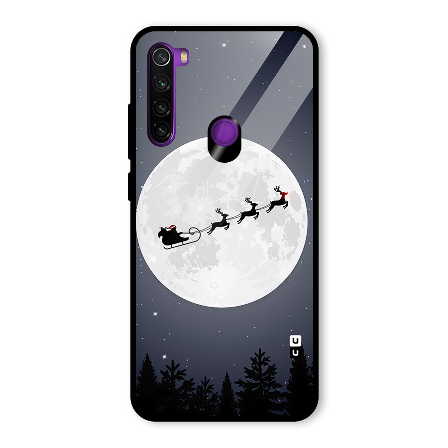 Christmas Nightsky Glass Back Case for Redmi Note 8