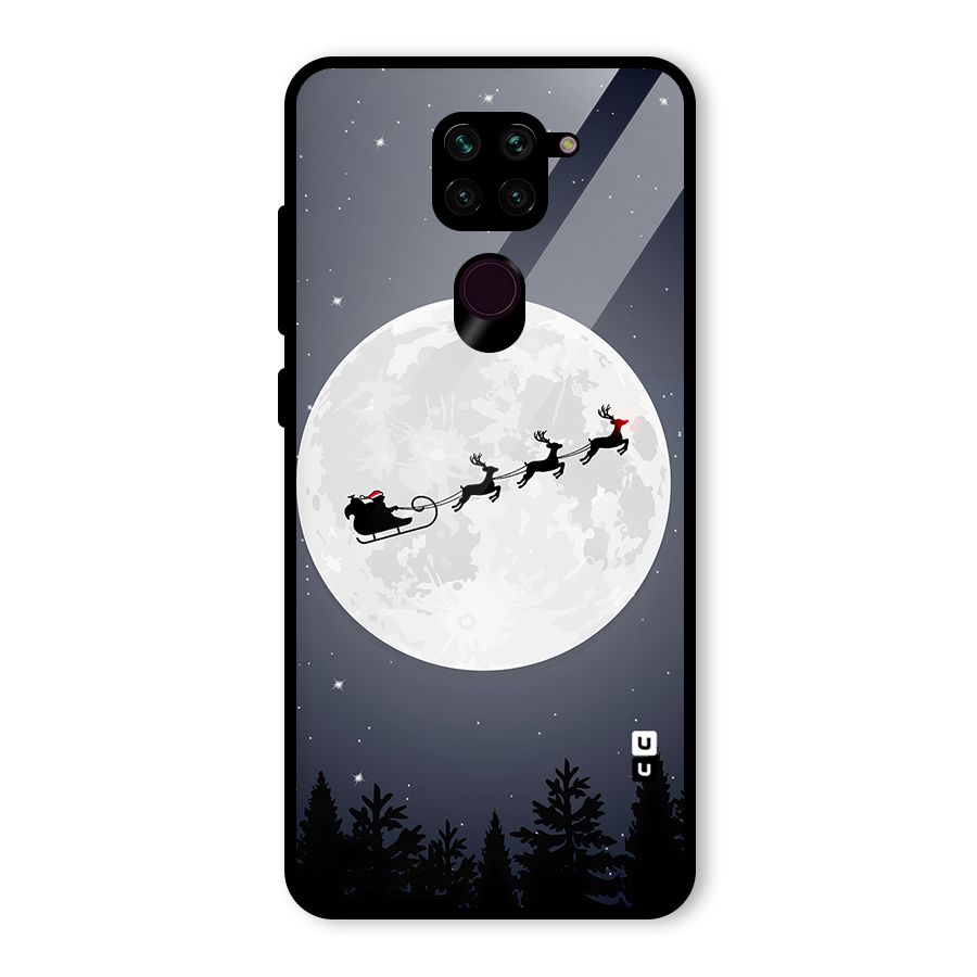 Christmas Nightsky Glass Back Case for Redmi Note 9