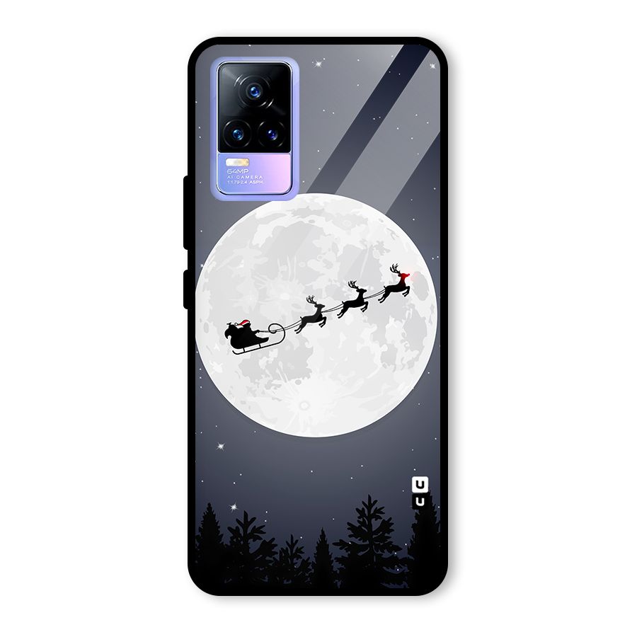 Christmas Nightsky Glass Back Case for Vivo Y73