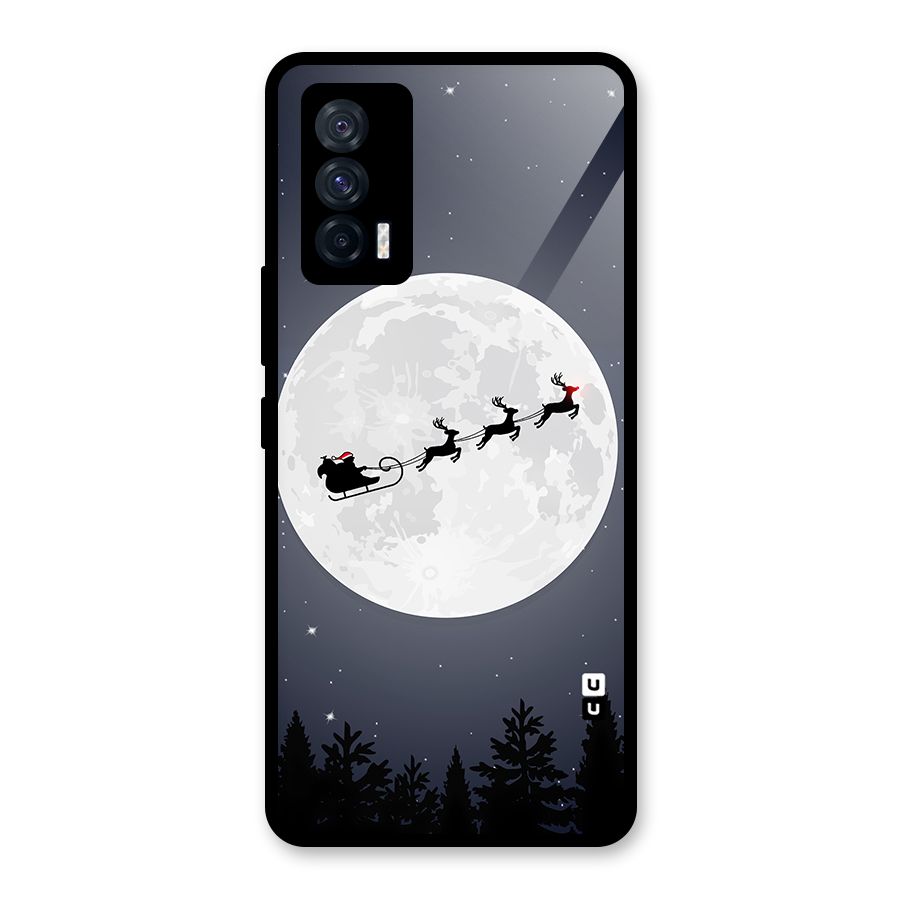 Christmas Nightsky Glass Back Case for Vivo iQOO 7 5G