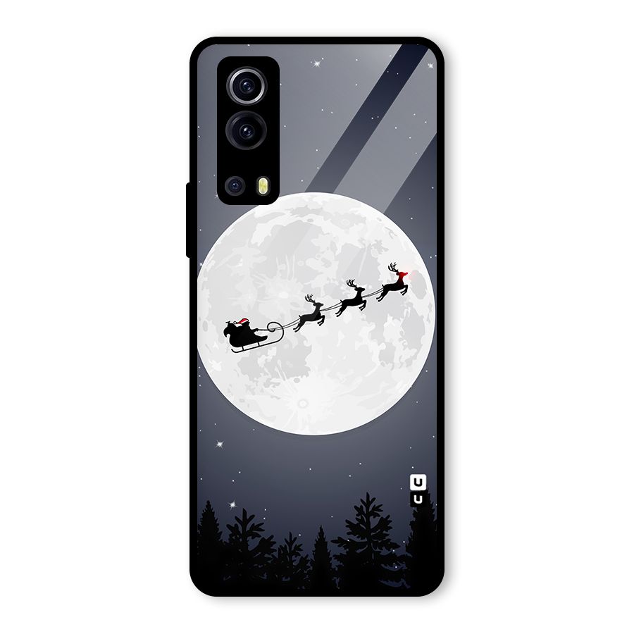 Christmas Nightsky Glass Back Case for Vivo iQOO Z3