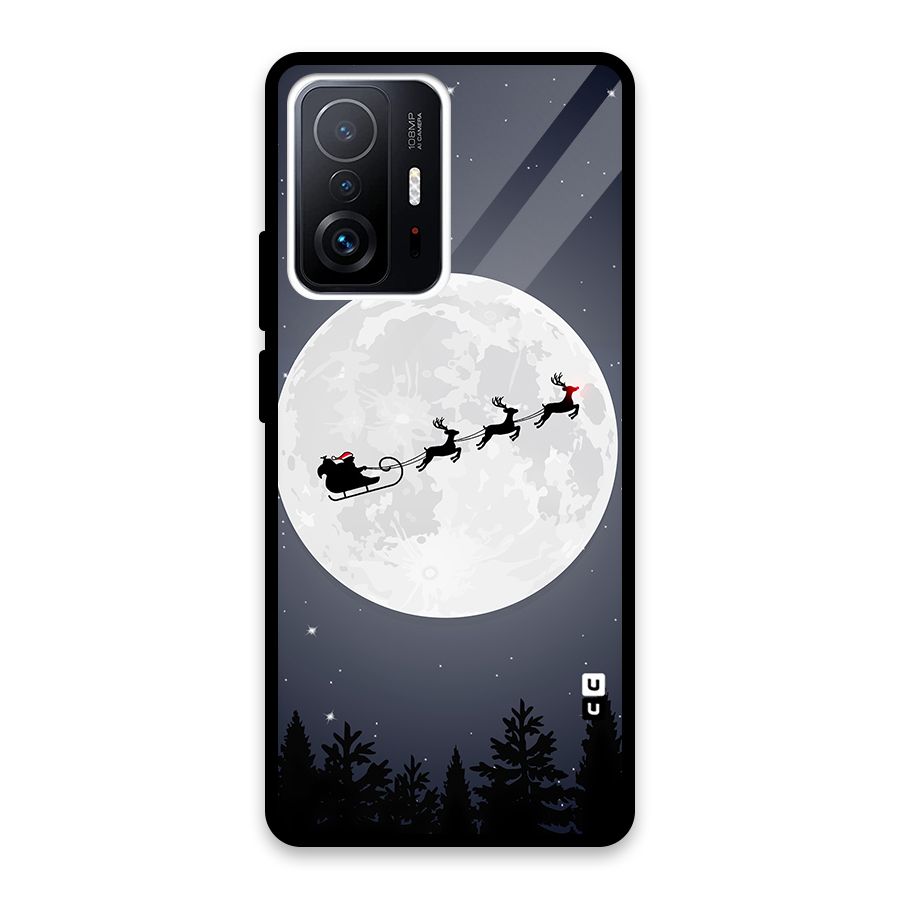 Christmas Nightsky Glass Back Case for Xiaomi 11T Pro