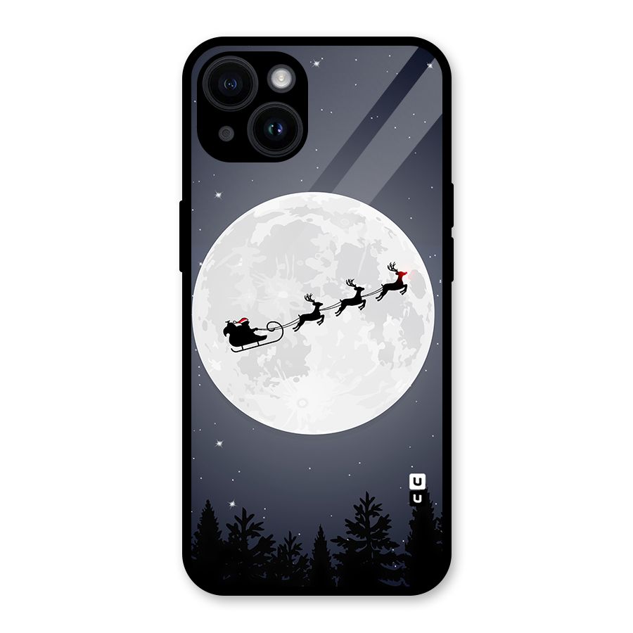 Christmas Nightsky Glass Back Case for iPhone 14