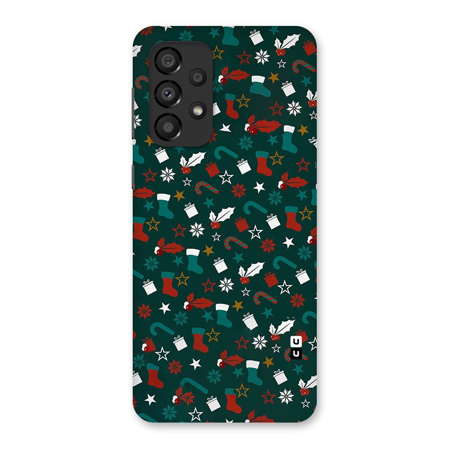 Christmas Pattern Design Back Case for Galaxy A33 5G