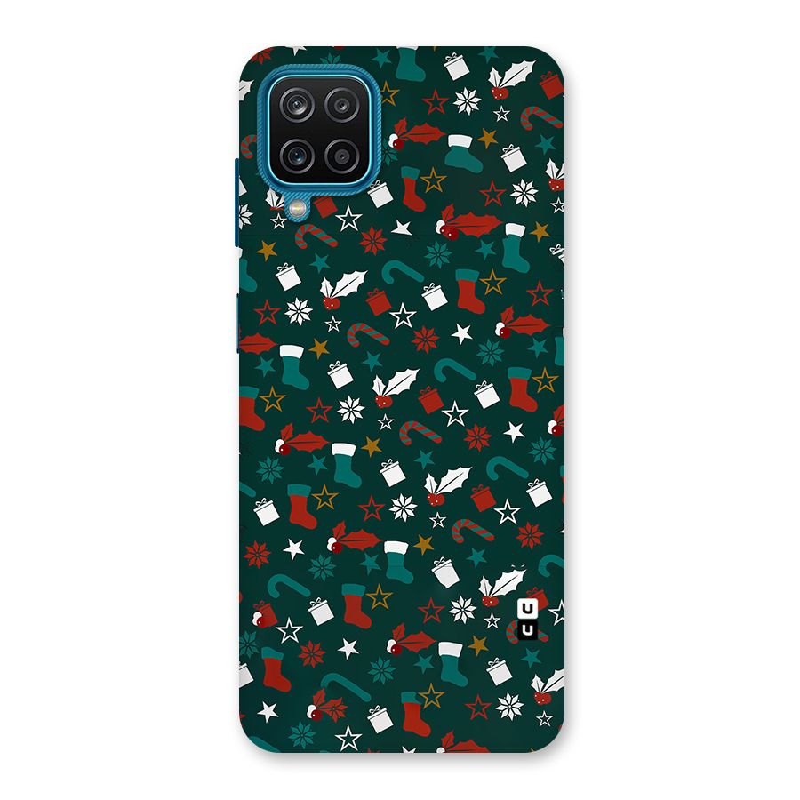 Christmas Pattern Design Back Case for Galaxy M12