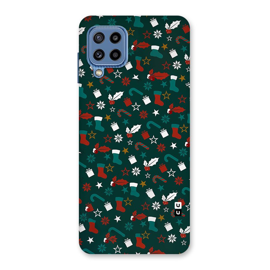 Christmas Pattern Design Back Case for Galaxy M32