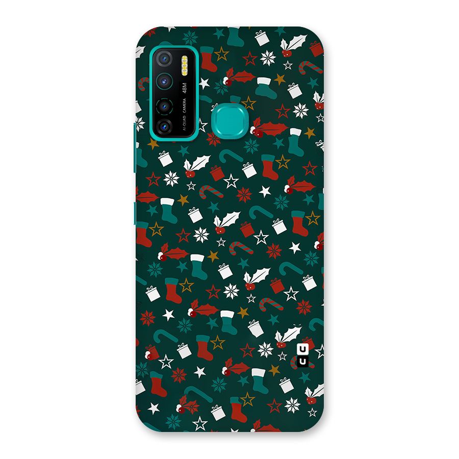 Christmas Pattern Design Back Case for Infinix Hot 9 Pro
