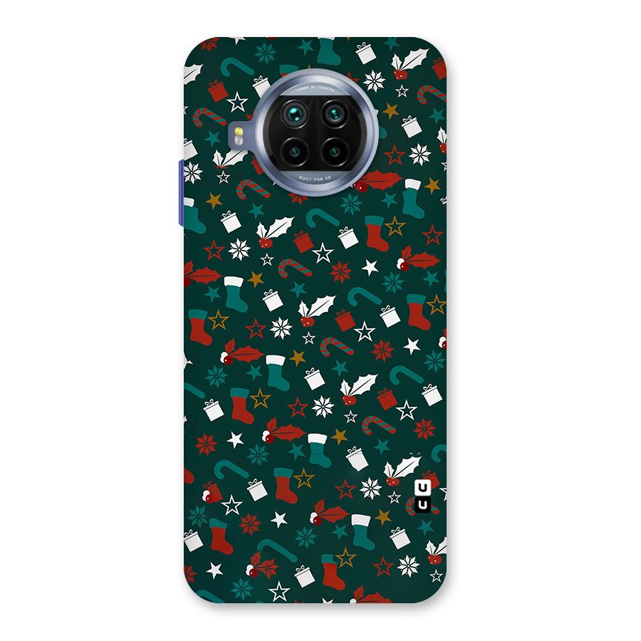 Christmas Pattern Design Back Case for Mi 10i