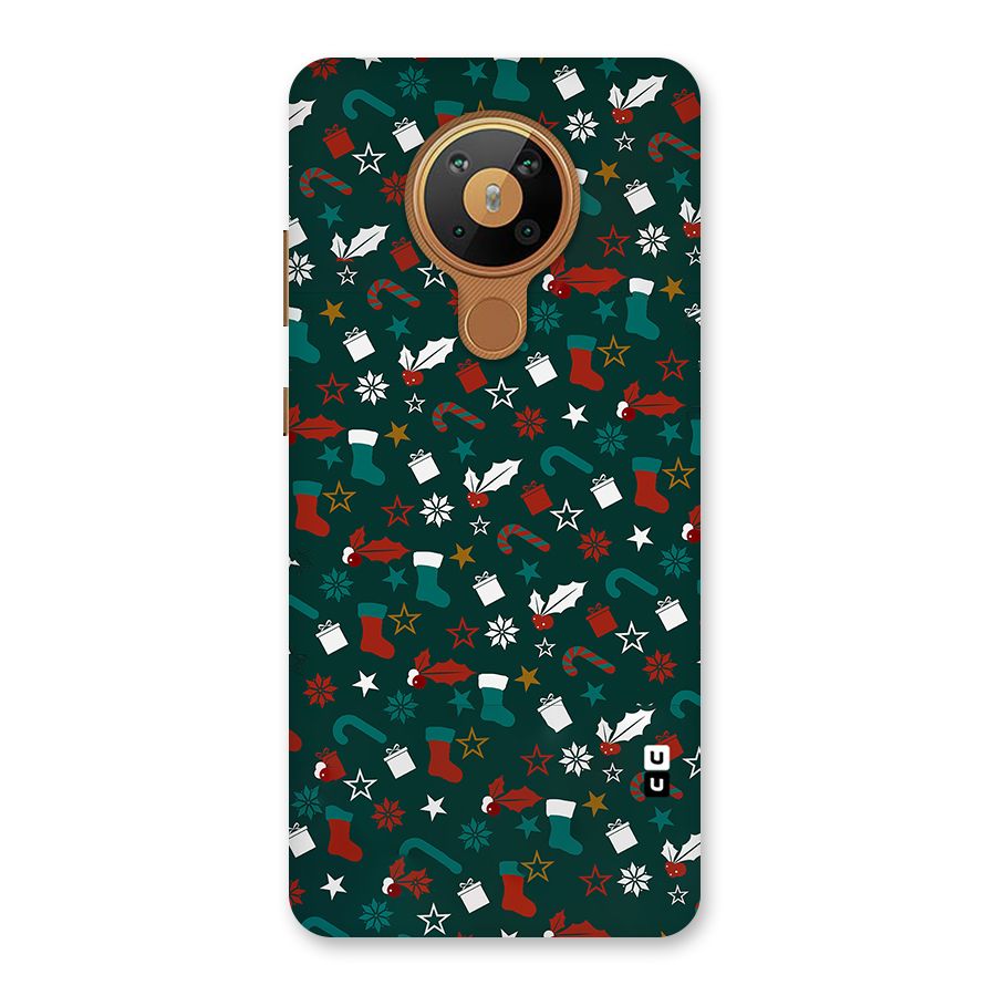 Christmas Pattern Design Back Case for Nokia 5.3