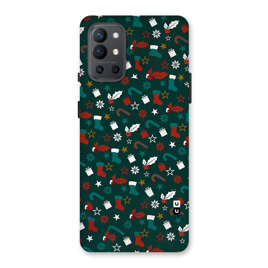 Christmas Pattern Design Back Case for OnePlus 9R