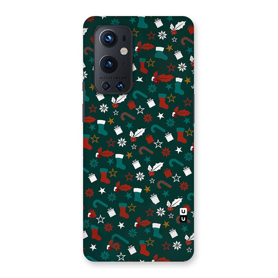Christmas Pattern Design Back Case for OnePlus 9 Pro