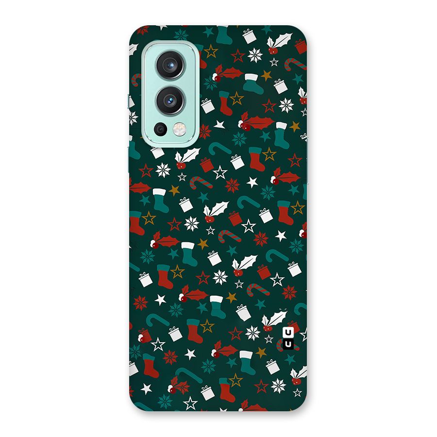 Christmas Pattern Design Back Case for OnePlus Nord 2 5G