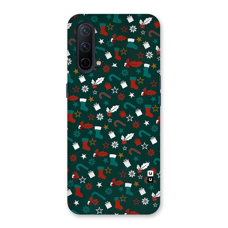 Christmas Pattern Design Back Case for OnePlus Nord CE 5G