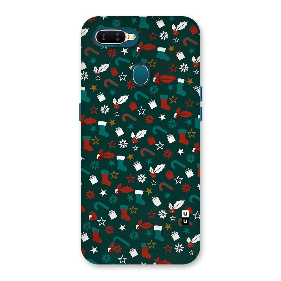 Christmas Pattern Design Back Case for Oppo A11k