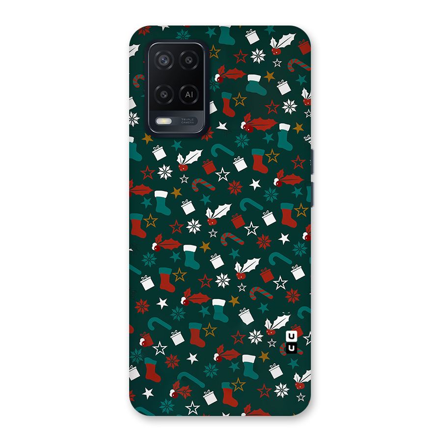Christmas Pattern Design Back Case for Oppo A54