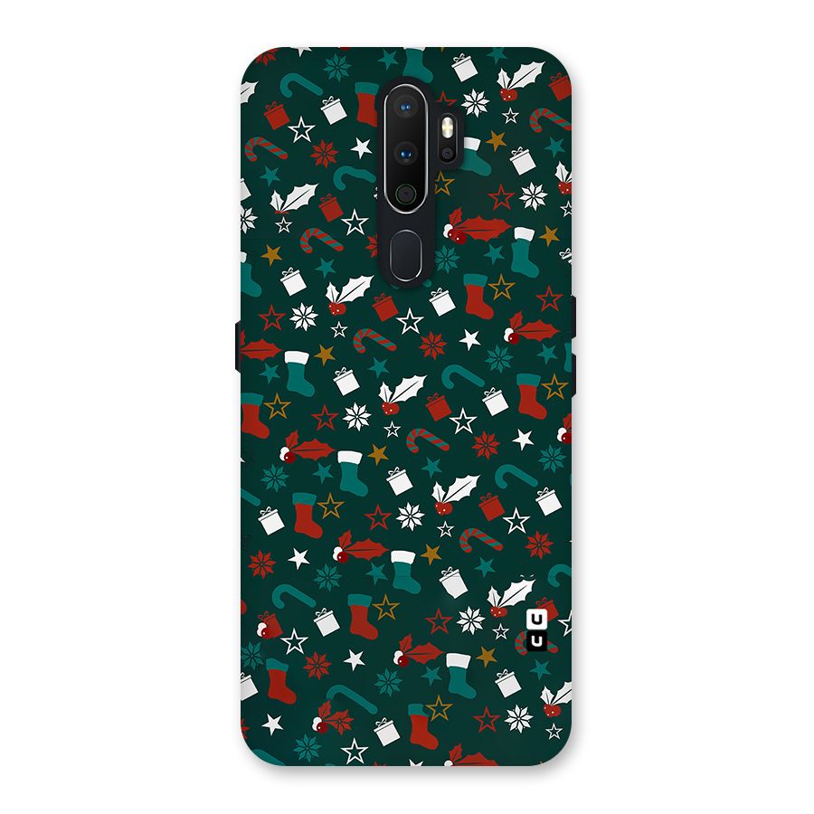 Christmas Pattern Design Back Case for Oppo A5 (2020)