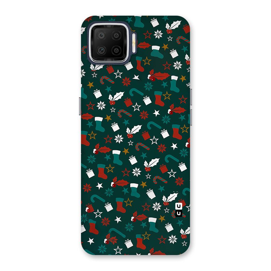 Christmas Pattern Design Back Case for Oppo F17