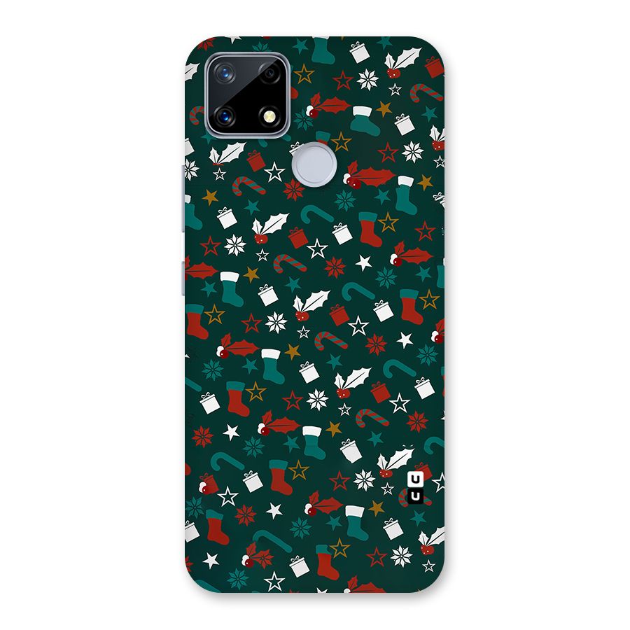 Christmas Pattern Design Back Case for Realme Narzo 20