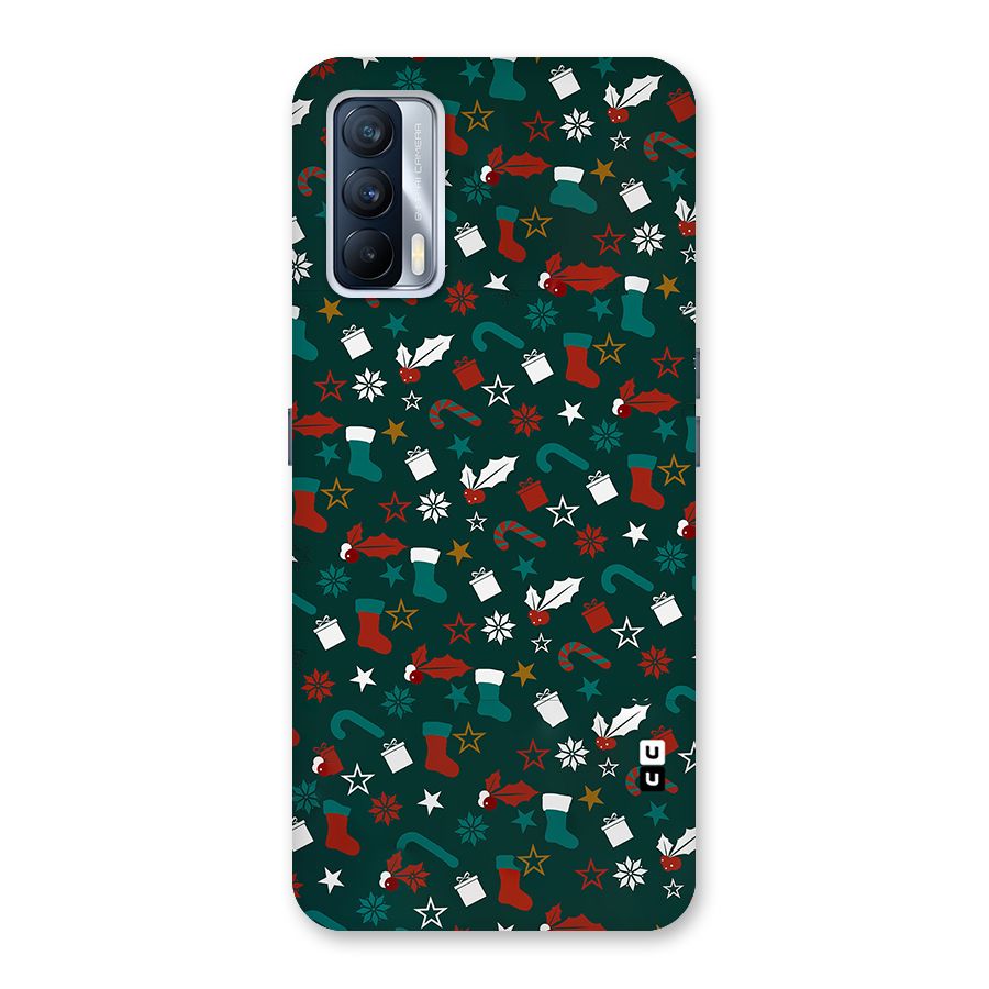 Christmas Pattern Design Back Case for Realme X7