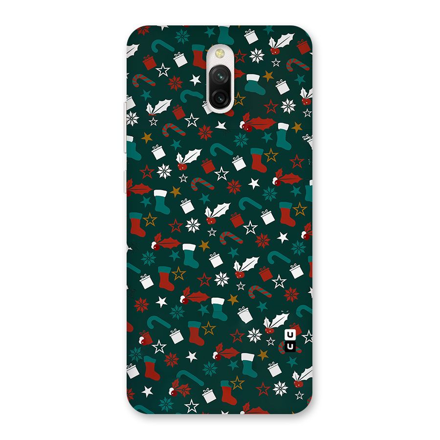 Christmas Pattern Design Back Case for Redmi 8A Dual