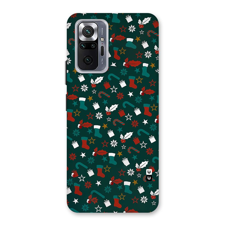 Christmas Pattern Design Back Case for Redmi Note 10 Pro Max