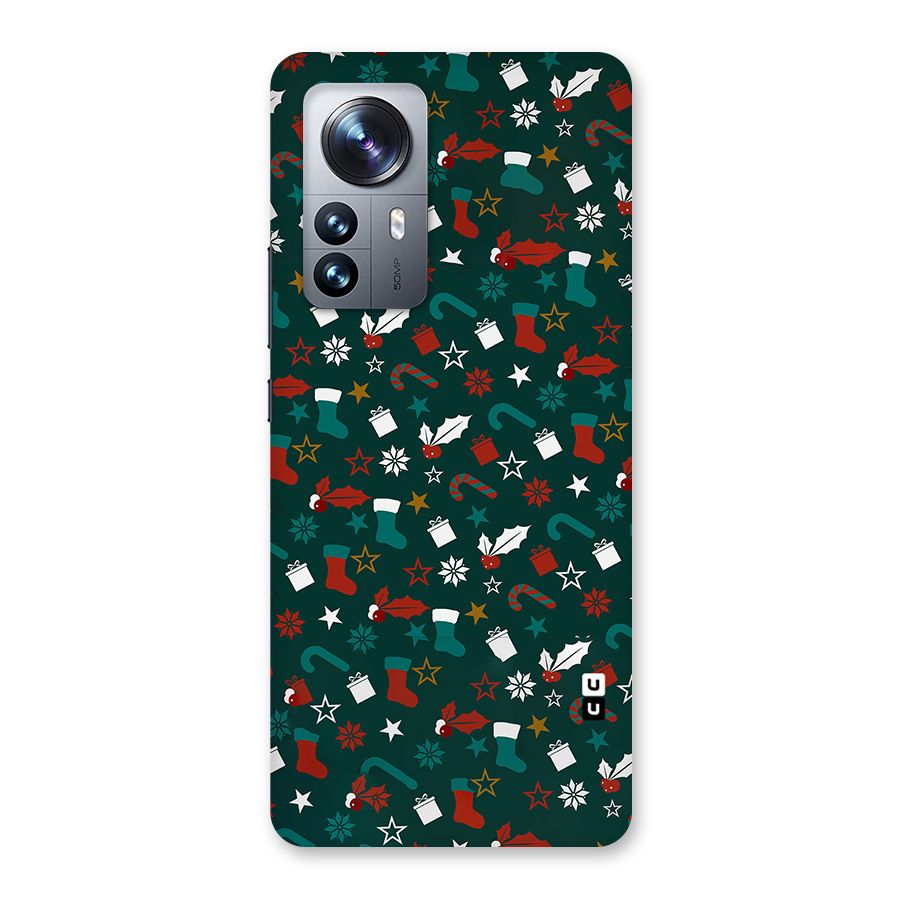 Christmas Pattern Design Back Case for Xiaomi 12 Pro