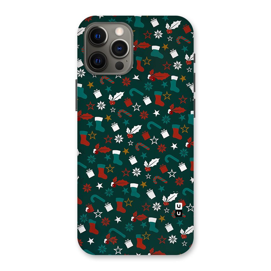 Christmas Pattern Design Back Case for iPhone 12 Pro Max
