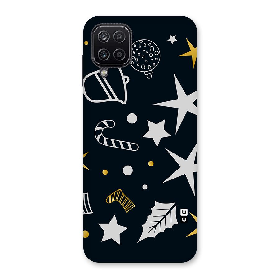 Christmas Special Pattern Back Case for Galaxy A12