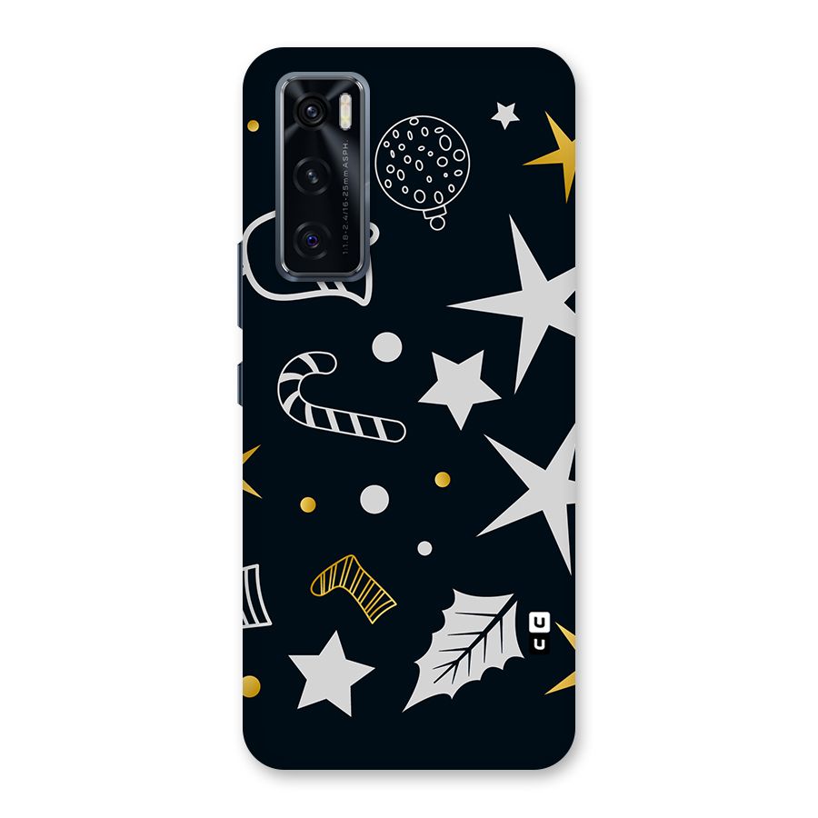 Christmas Special Pattern Back Case for Vivo V20 SE