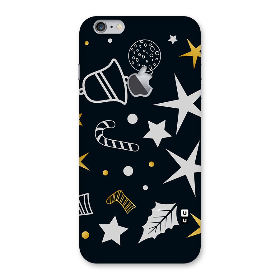 Christmas Special Pattern Back Case for iPhone 6 Plus 6S Plus Logo Cut