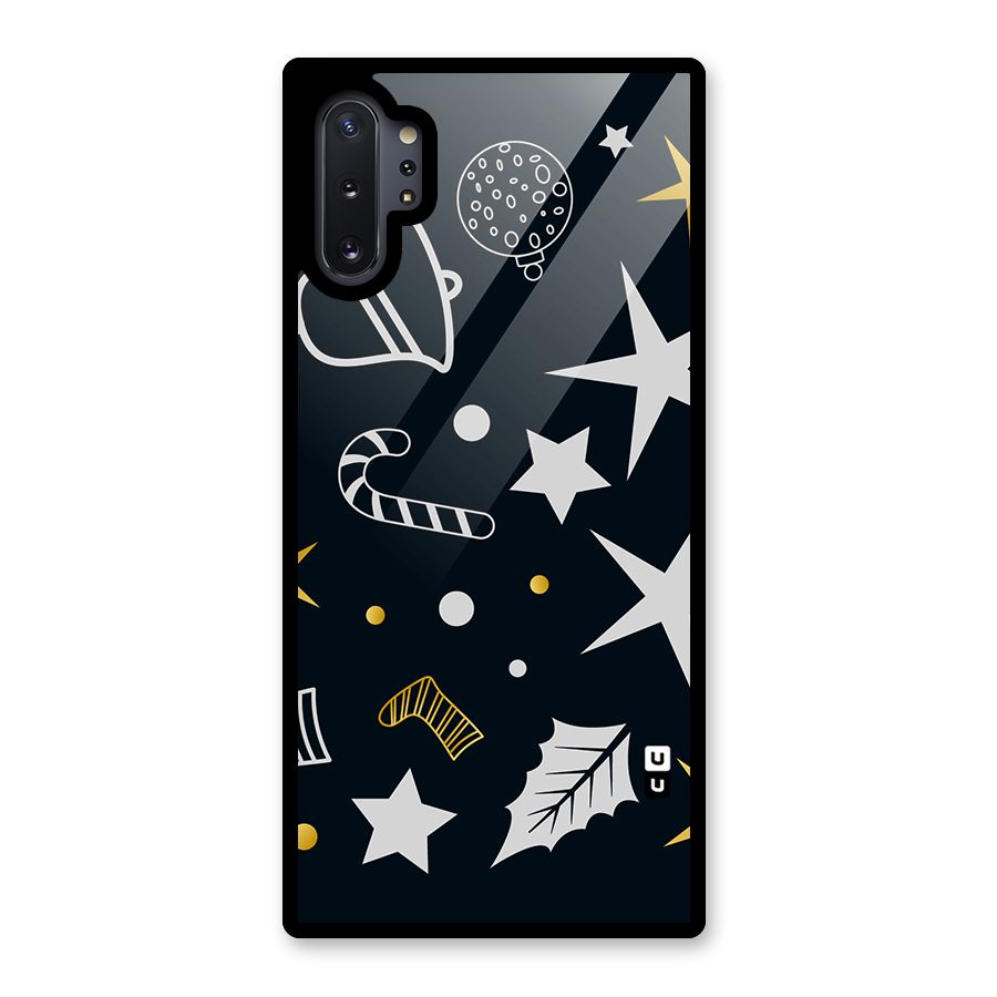 Christmas Special Pattern Glass Back Case for Galaxy Note 10 Plus