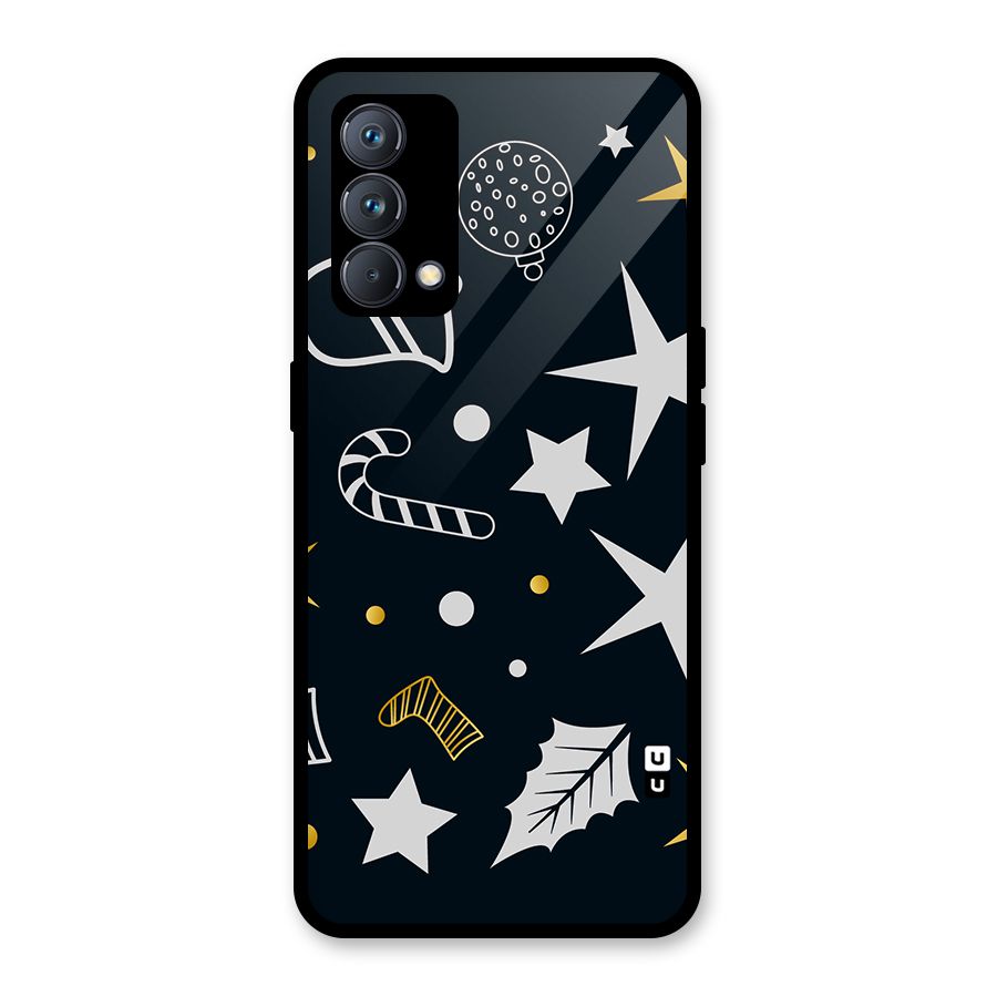 Christmas Special Pattern Glass Back Case for Realme GT Master Edition