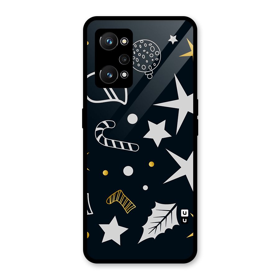 Christmas Special Pattern Glass Back Case for Realme GT Neo 3T