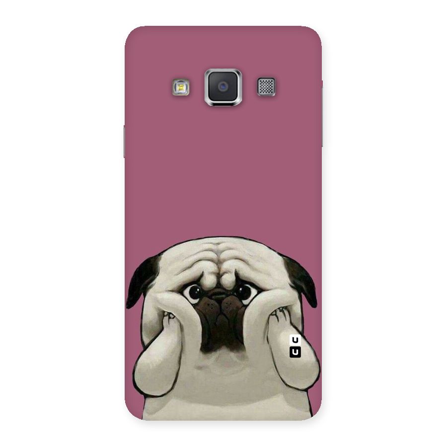 Chubby Doggo Back Case for Galaxy A3