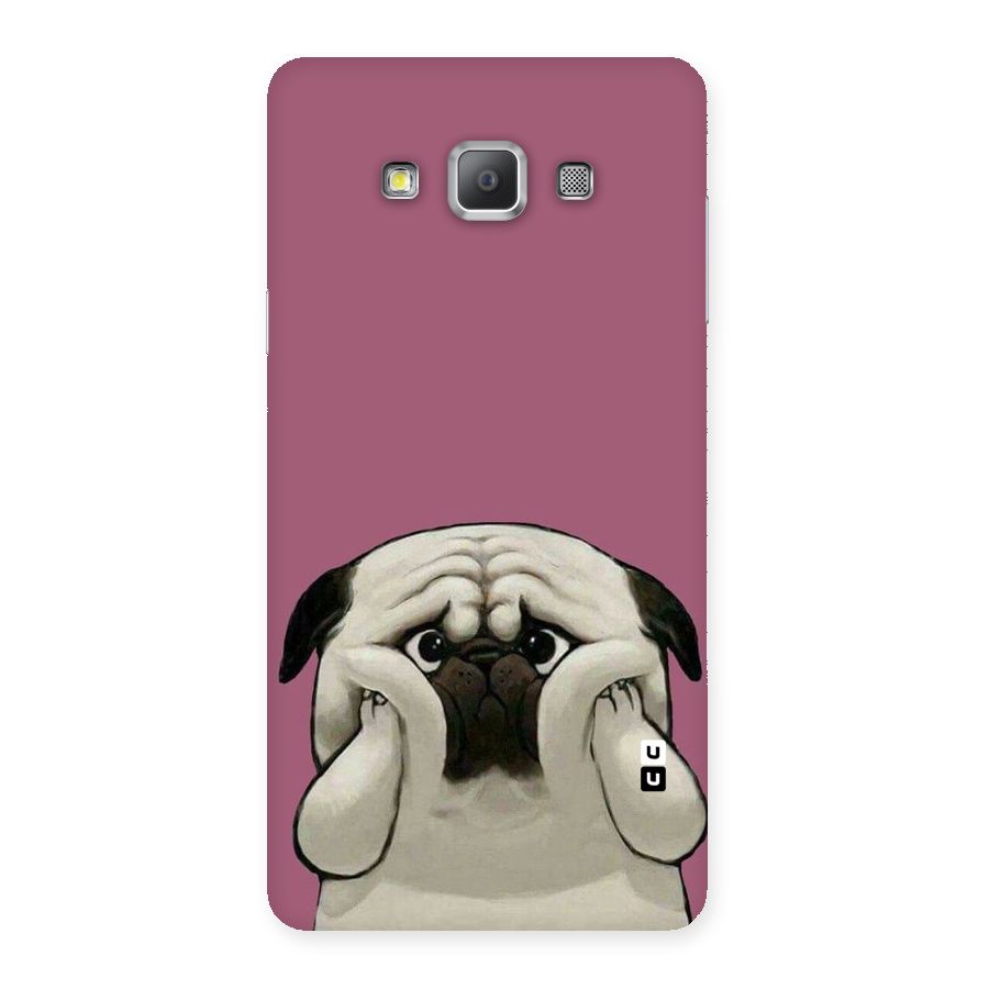 Chubby Doggo Back Case for Galaxy A7