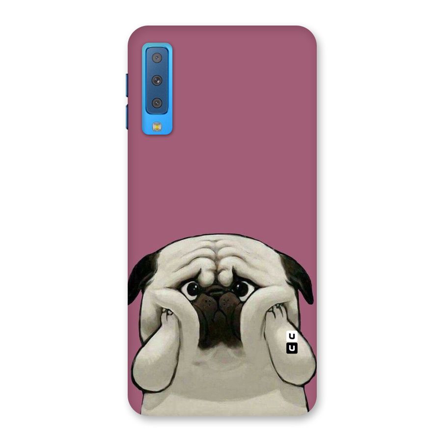 Chubby Doggo Back Case for Galaxy A7 (2018)