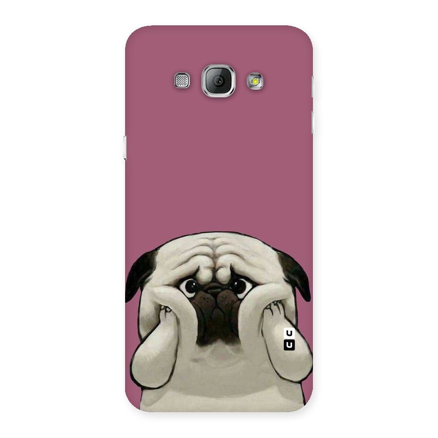 Chubby Doggo Back Case for Galaxy A8
