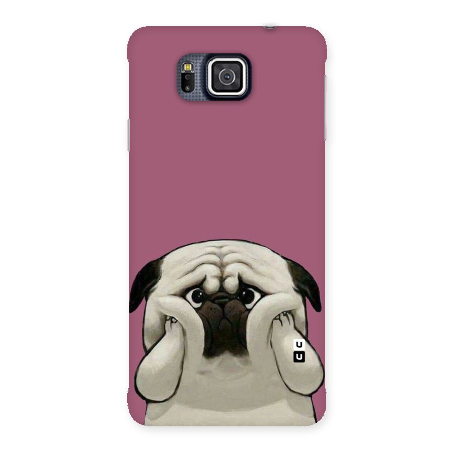 Chubby Doggo Back Case for Galaxy Alpha